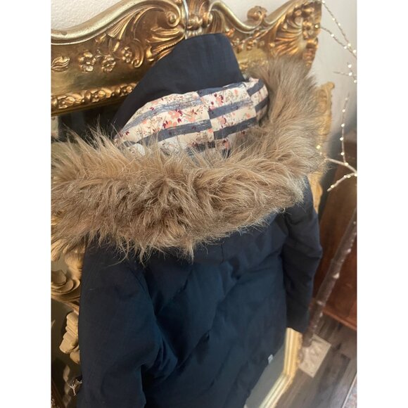 Roxy Jonah Bright 10K Navy Jacket w removable hood. Insulated, waterproof Sz S - Picture 8 of 12